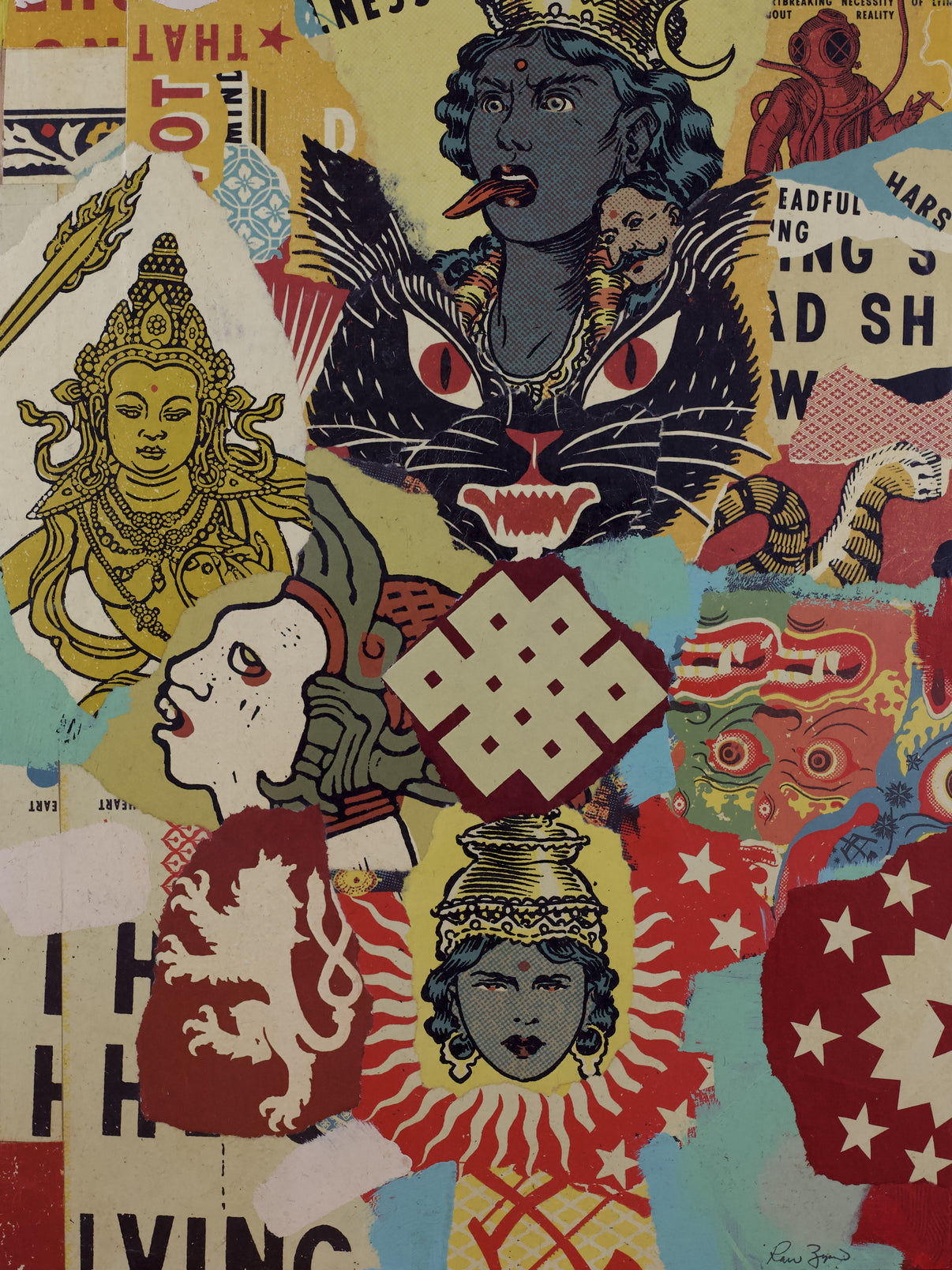 Original Artwork by Ravi Zupa titled Ravi Zupa - "That Harshness"