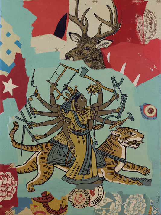 Original Artwork by Ravi Zupa titled Ravi Zupa - "With This Prize"