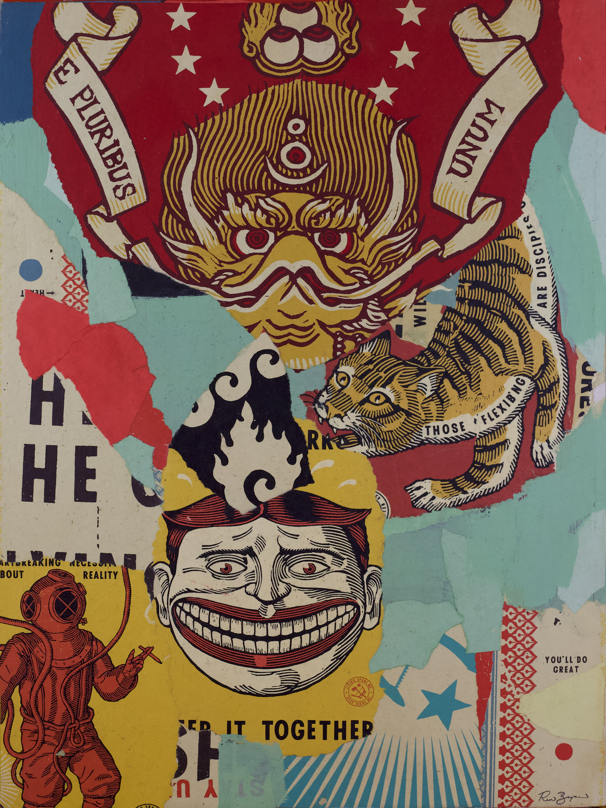 Original Artwork by Ravi Zupa titled Ravi Zupa - "You'll Do Great"