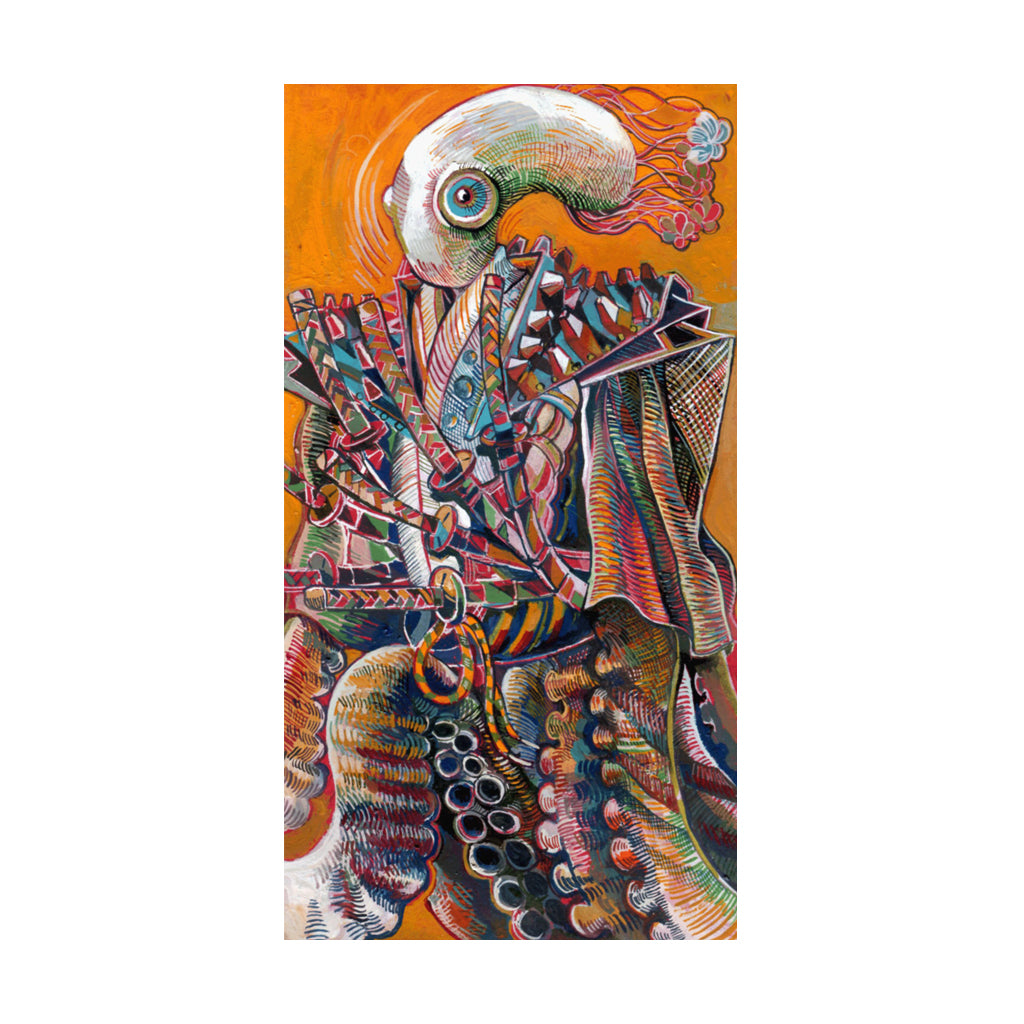 Original Artwork by Raymond Wang titled Raymond Wang - "Squid"