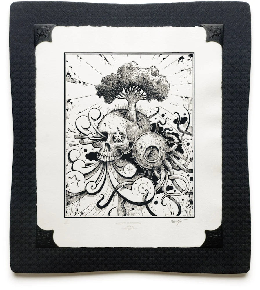 Print by Jeff Soto titled Jeff Soto - Wild Growth