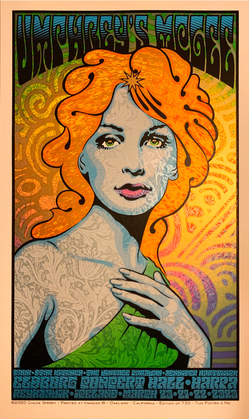 by Chuck Sperry titled Chuck Sperry - "Umphrey's McGee - Iceland"