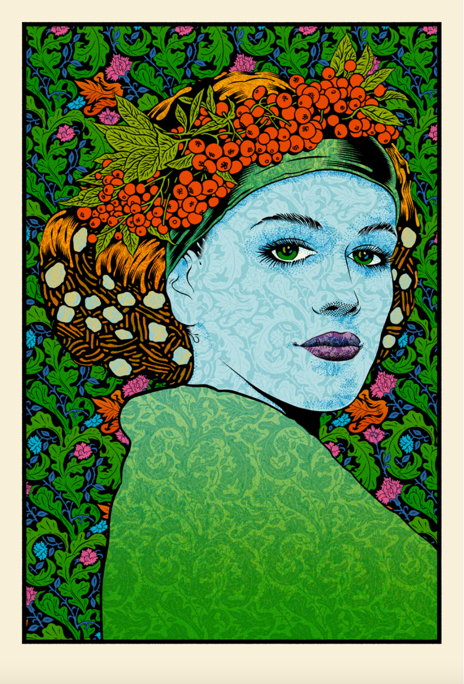 by Chuck Sperry titled Chuck Sperry - "The Sphinx" Wood Panel Print