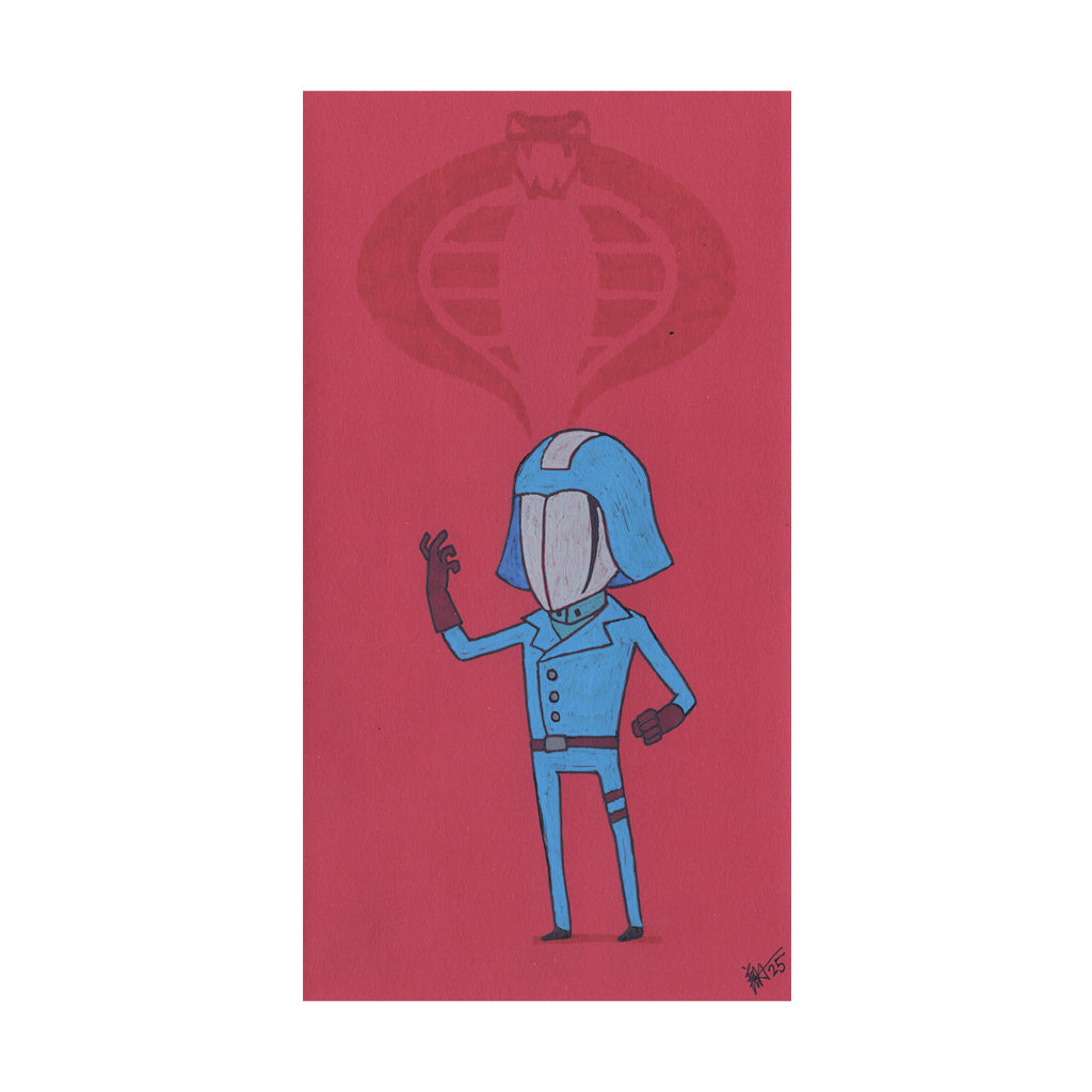 Original Artwork by Shawn Cheng titled Shawn Cheng - "Year of the Snake: Cobra Commander"