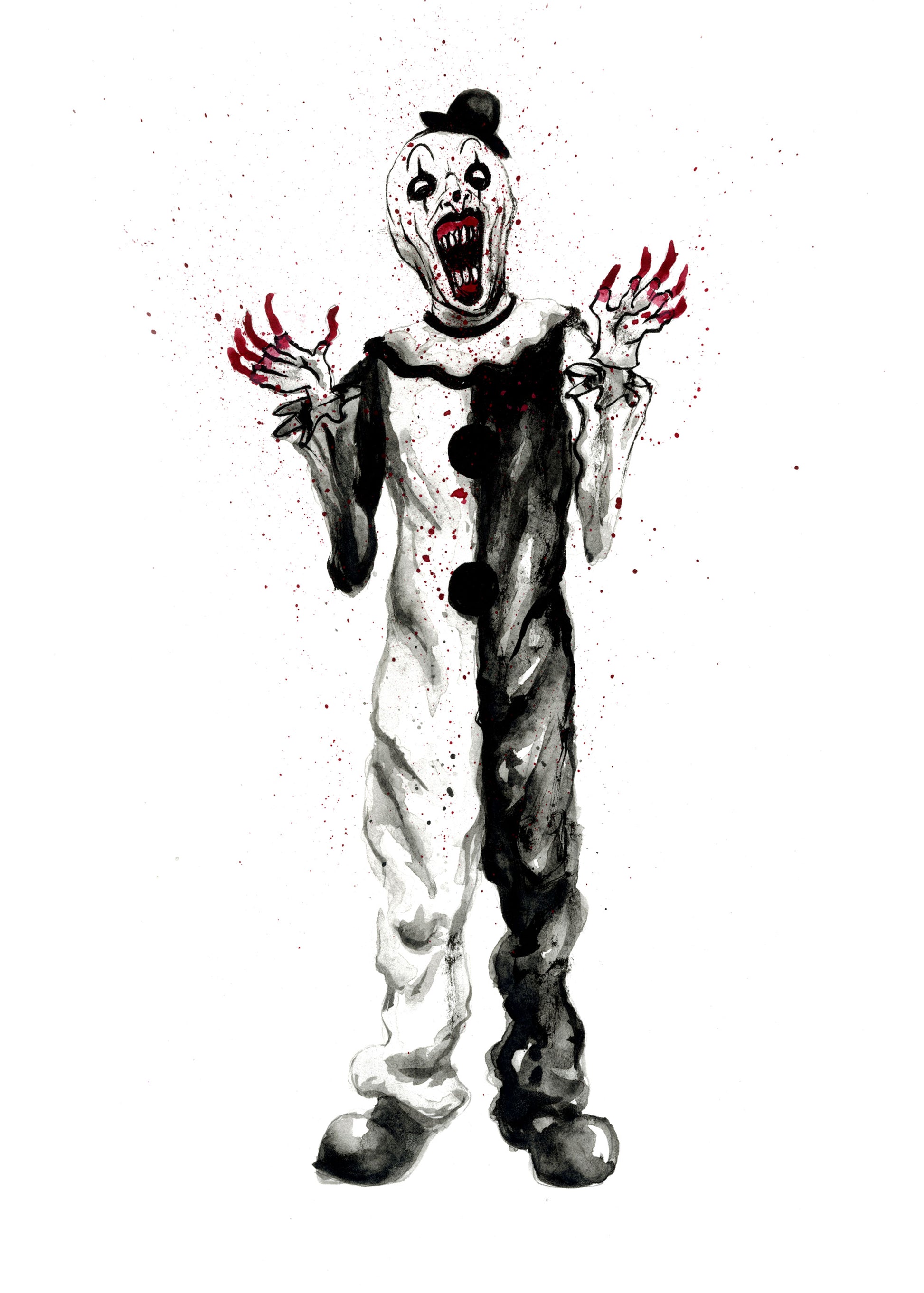 by Alex Pardee titled Alex Pardee - "Terrifier" Print