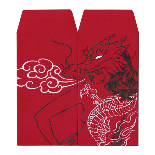 Original Artwork by Alice Meichi Li titled Alice Meichi Li - "Dragon Lady"