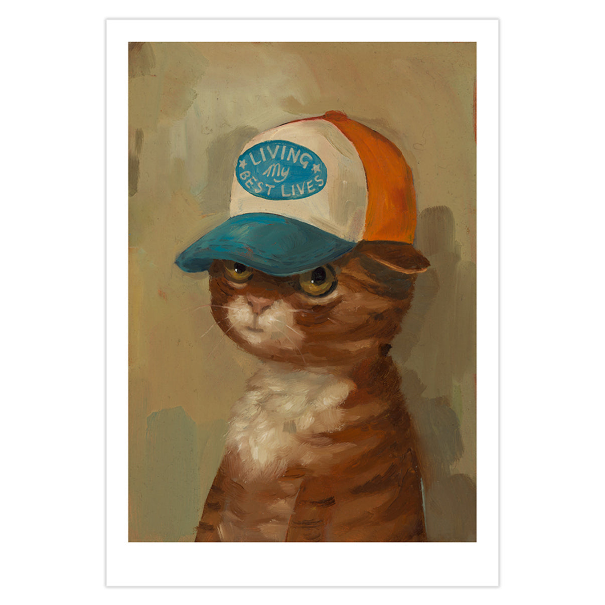 by Alison Friend titled Alison Friend - "Living My Best Lives" Print