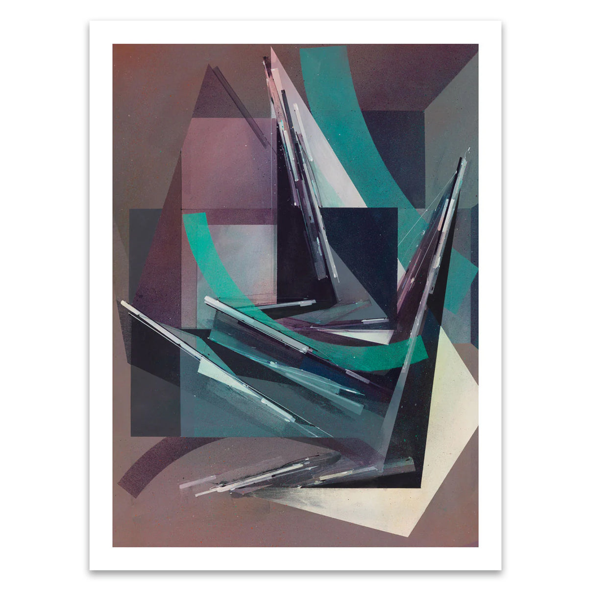 by Augustine Kofie titled Augustine Kofie - "Den-City" Print