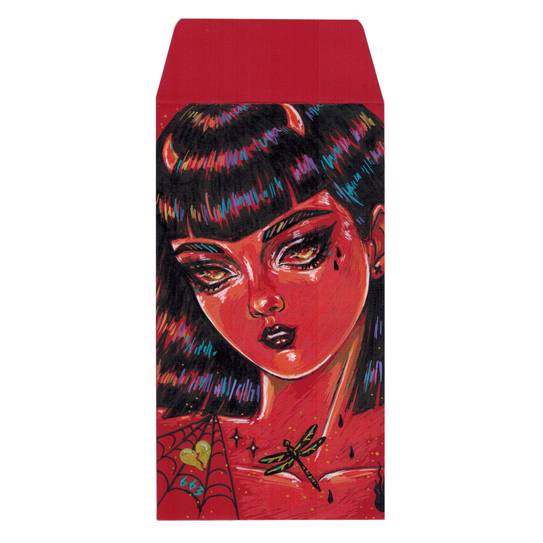 Original Artwork by China Cat 663 titled China Cat 663 - "Dragonfly"