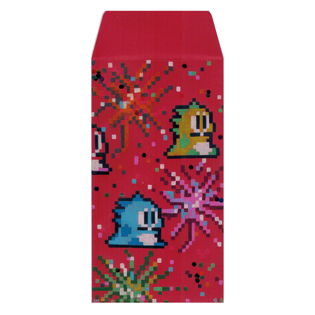 Original Artwork by Christian Leon Guerrero titled Christian Leon Guerrero - "Bubble Bobble Celebration"