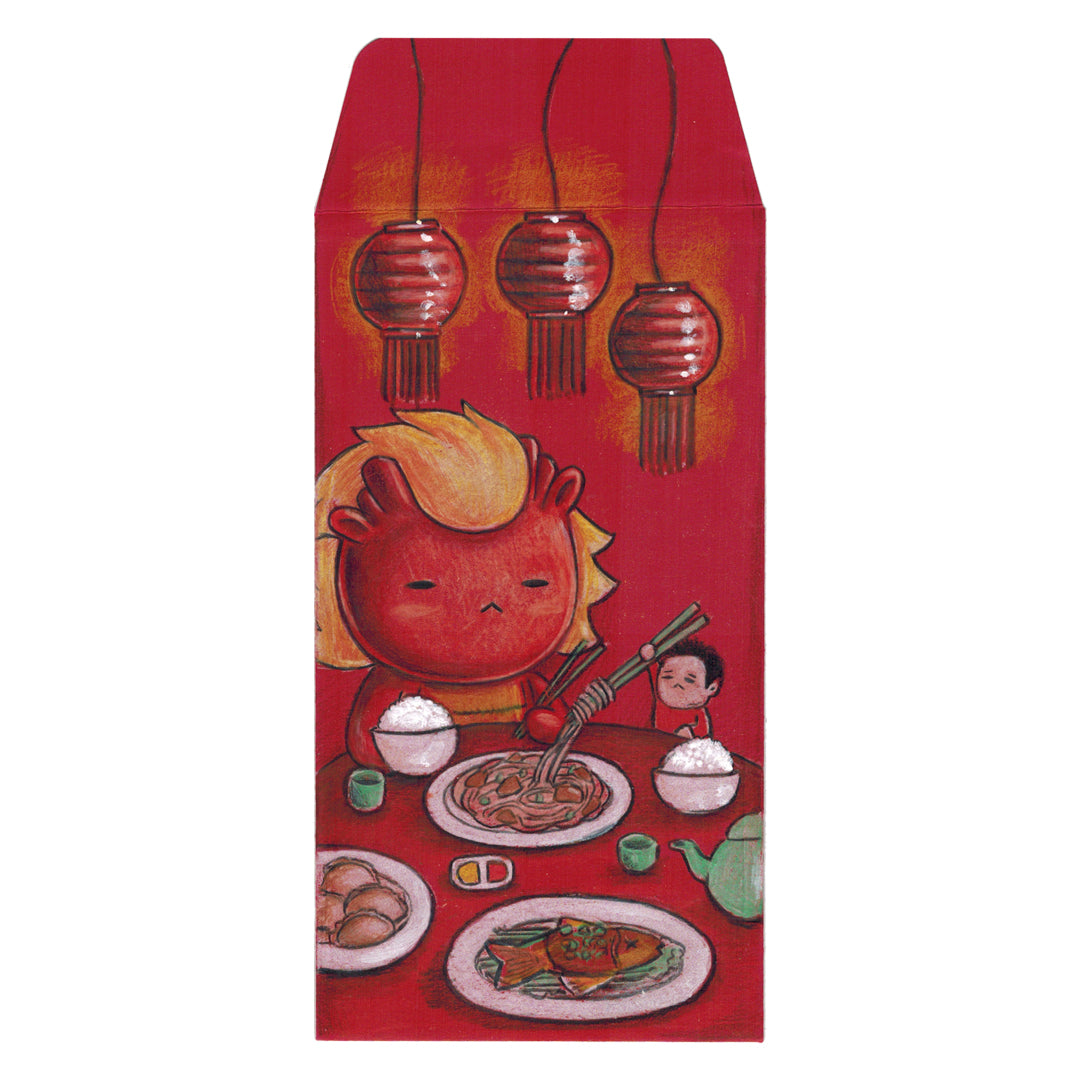 Original Artwork by Diana Vuong titled Diana Vuong - "Lunar Dinner"