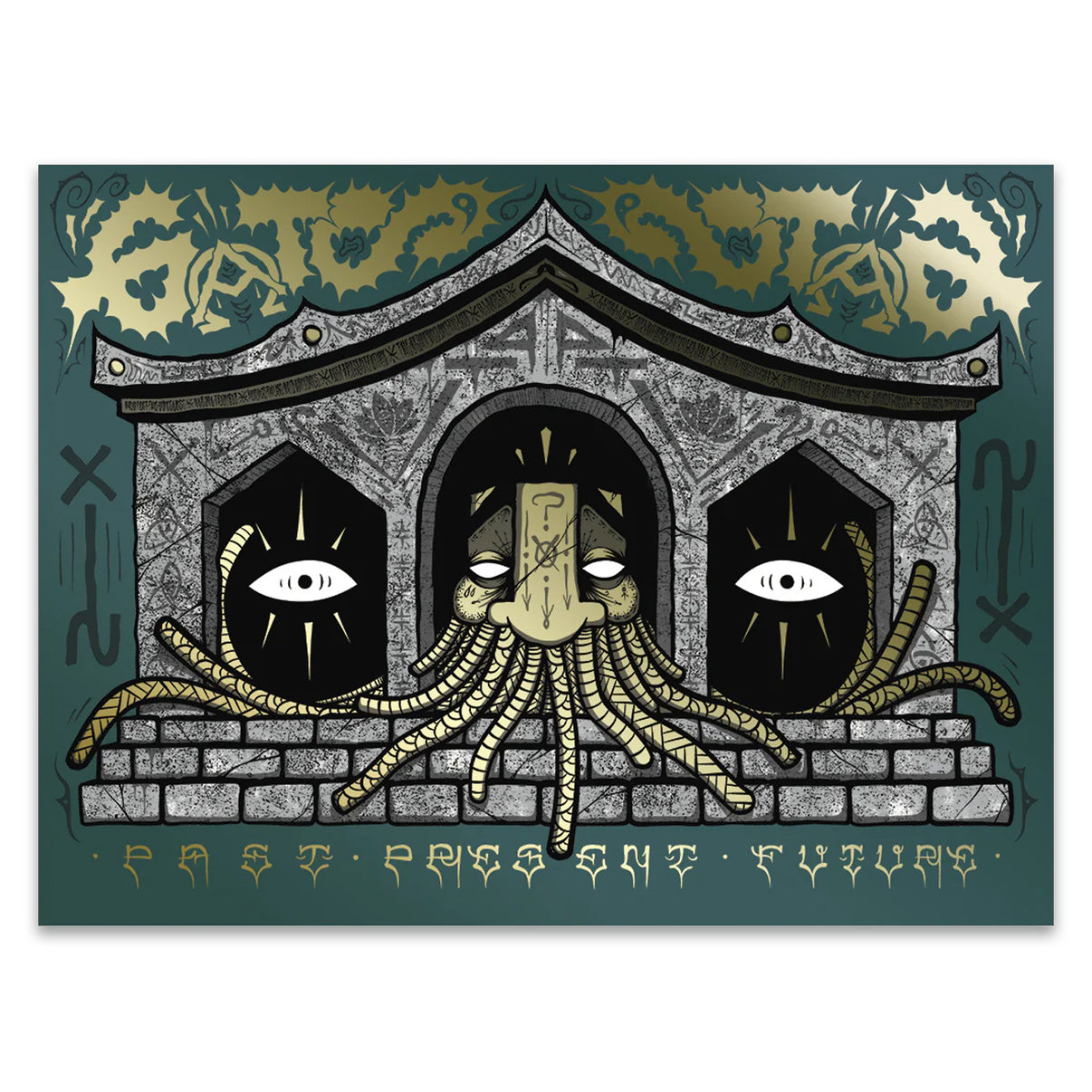 by GATS titled GATS - "Past Present Future" Print