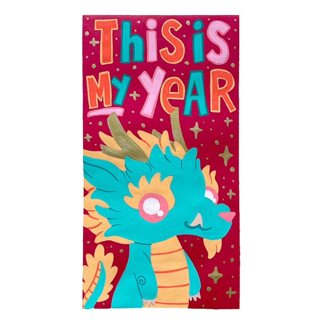 Original Artwork by goatbunny titled goatbunny - "Year Of The Dragon: This is MY Year"