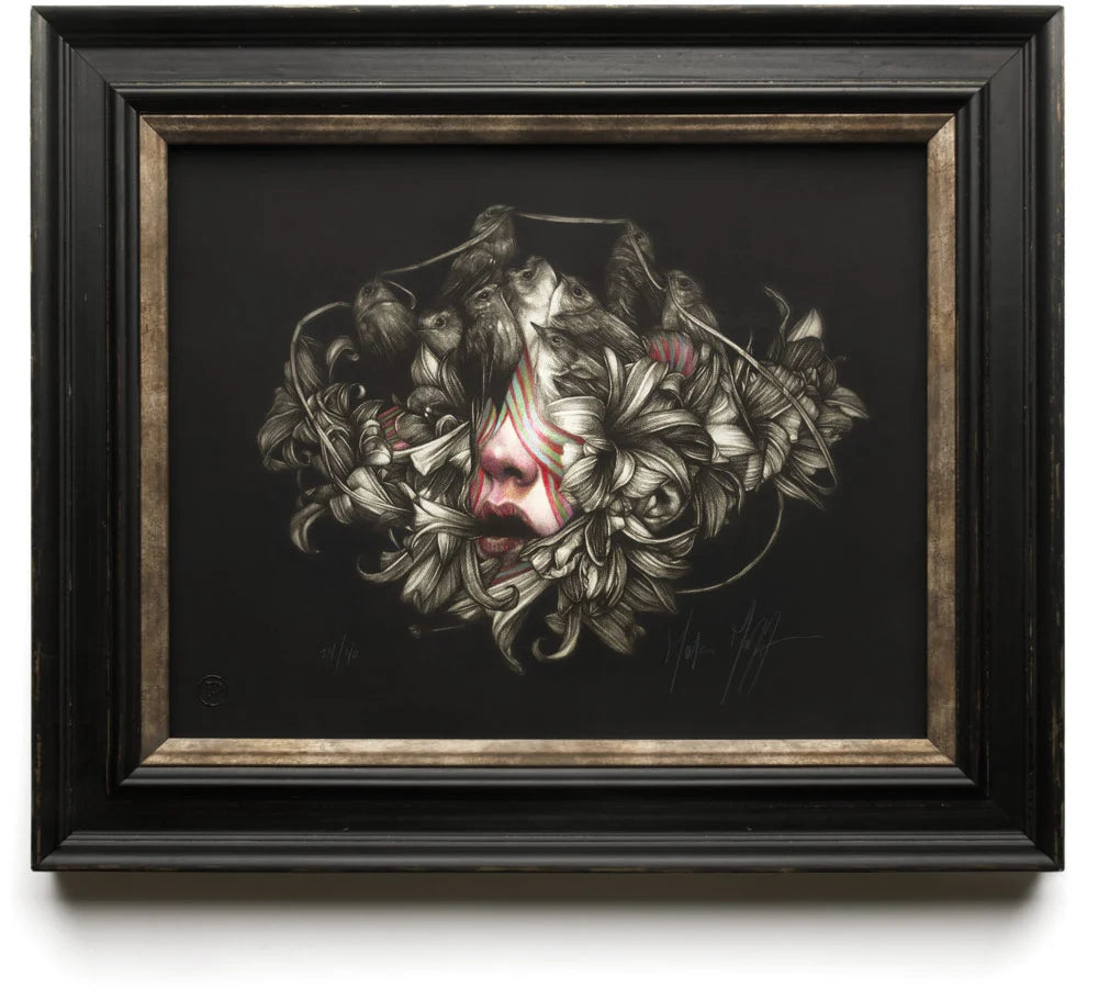 Print by Marco Mazzoni titled Marco Mazzoni - Santa Lucia (Printers Proof)