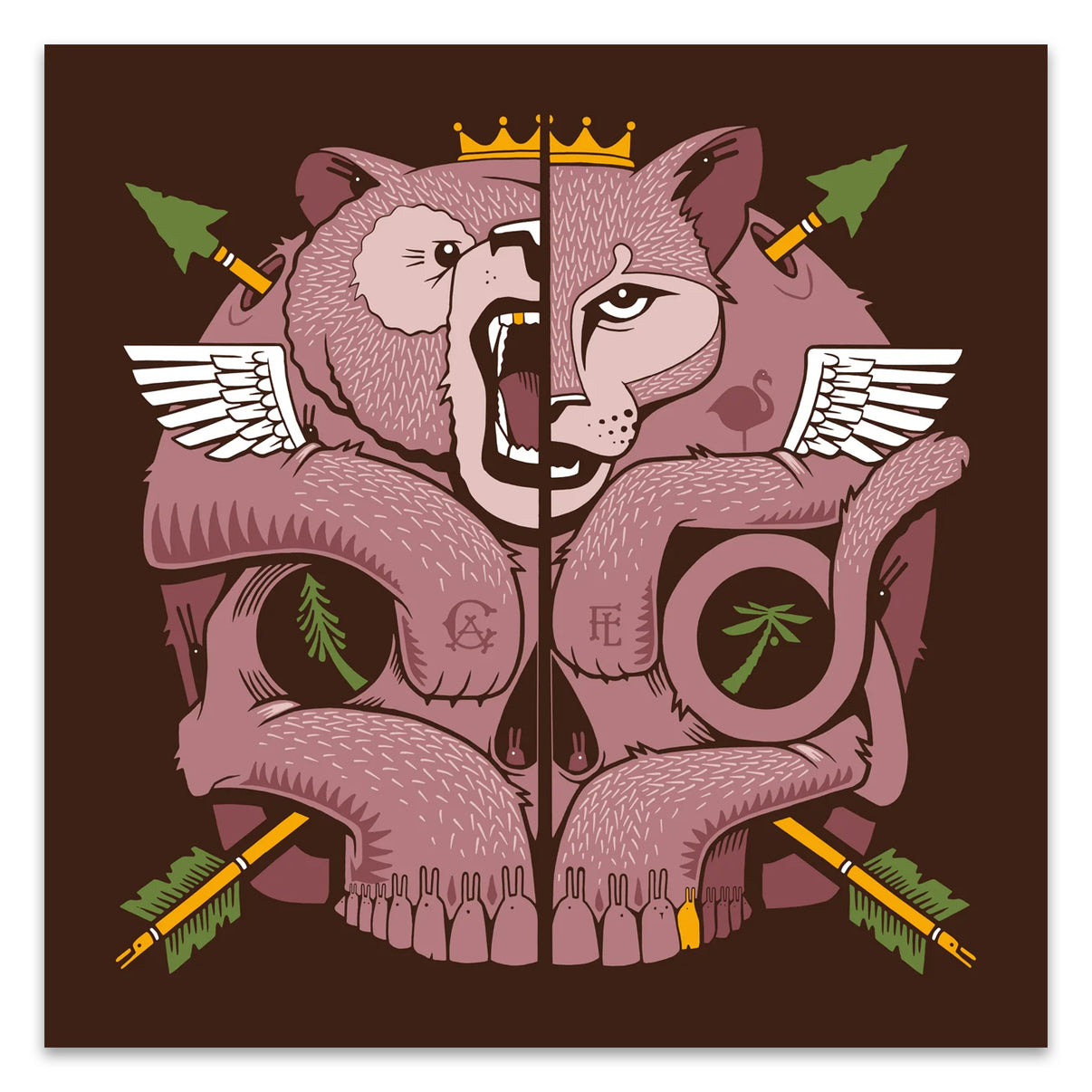 by Jeremy Fish titled Jeremy Fish - "Endangered" Print