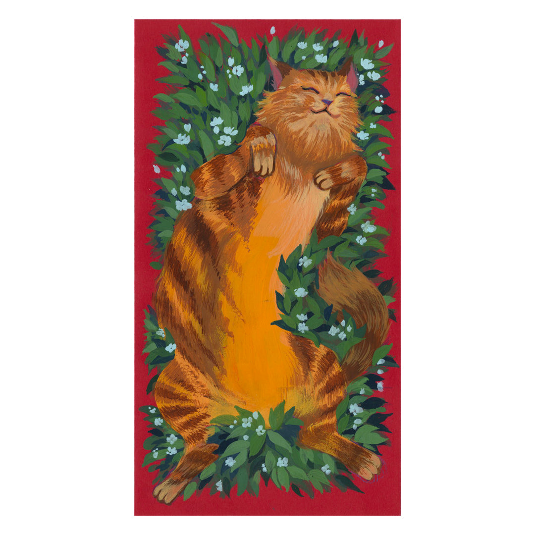 Original Artwork by Kelsey Short titled Kelsey Short - "Angled Cat 1"