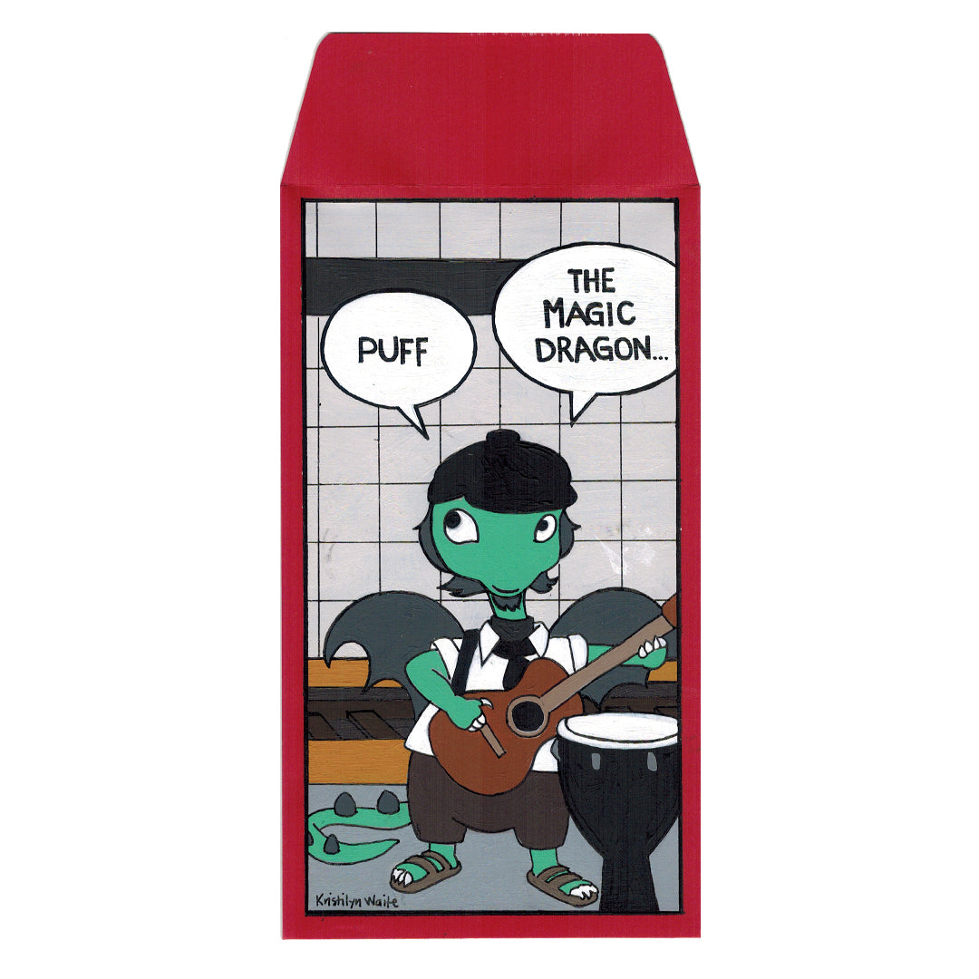 Original Artwork by Kristilyn Waite titled Kristilyn Waite - "NYC Folk"