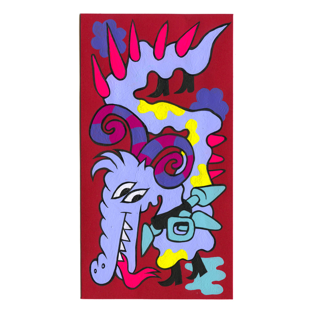 Original Artwork by Logan Fitzpatrick titled Logan Fitzpatrick - "Dragon #2"