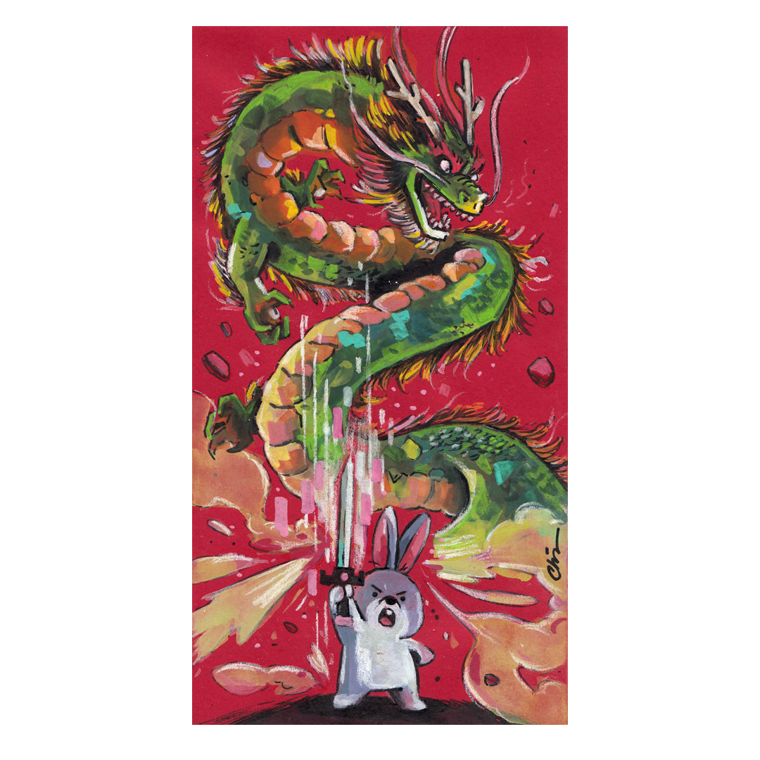 Original Artwork by Louie Chin titled Louie Chin - "Summon"