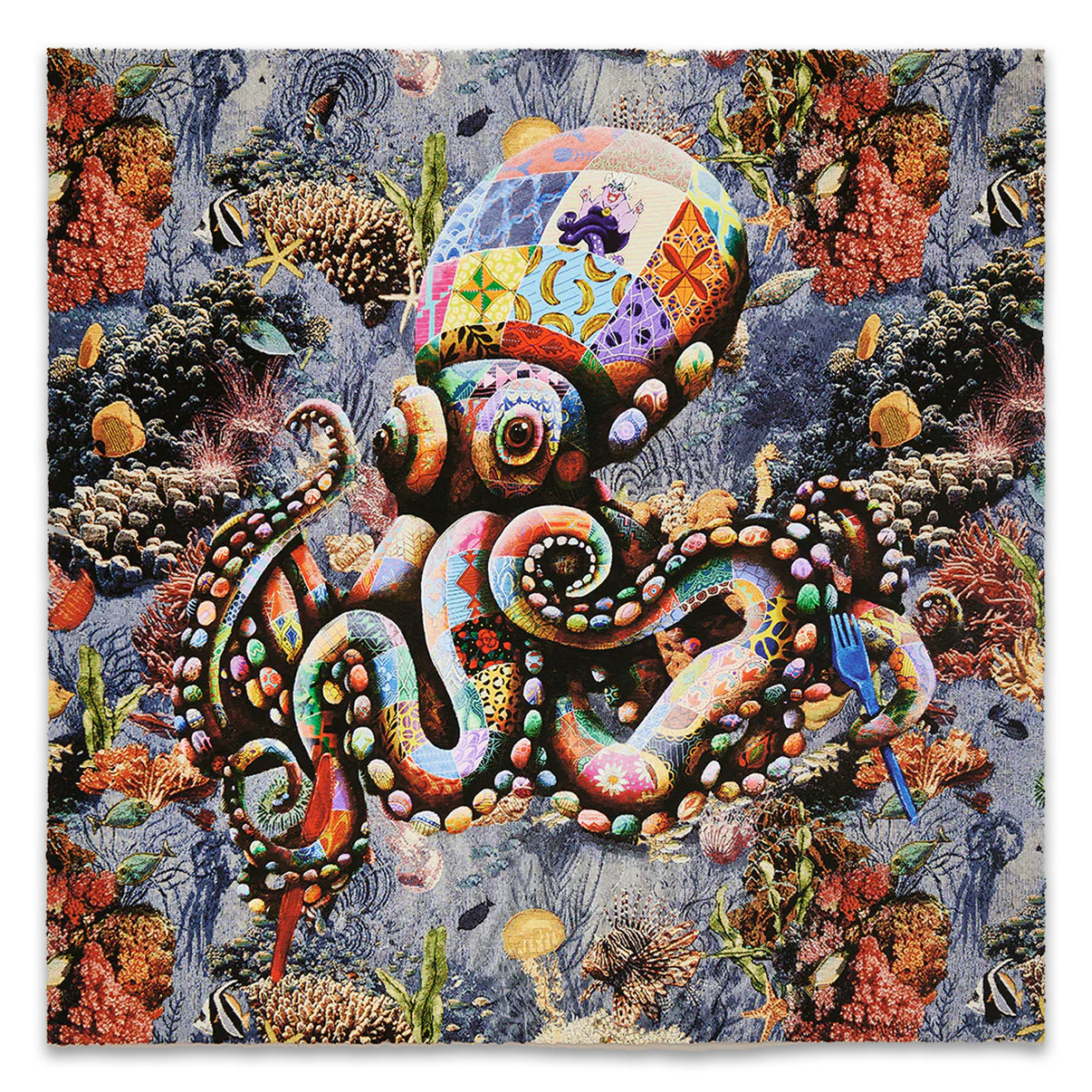 by Louis Michel titled Louis Michel - "Knives and Forks" Print