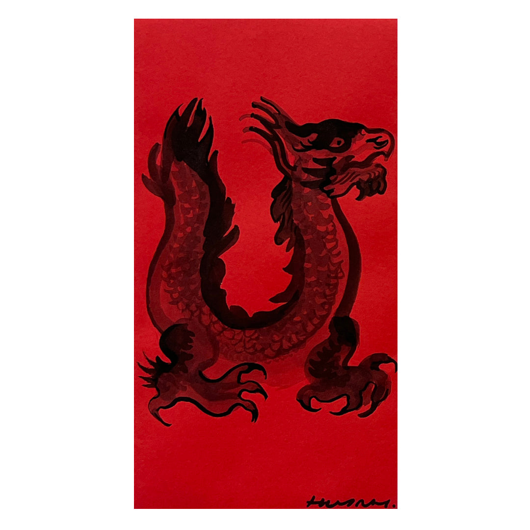 Original Artwork by Matt Huynh titled Matt Huynh - "Blue Dragon"