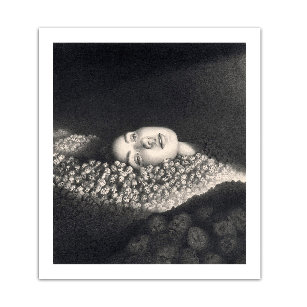 Print by Miles Johnston titled Miles Johnston - Collective Unconscious