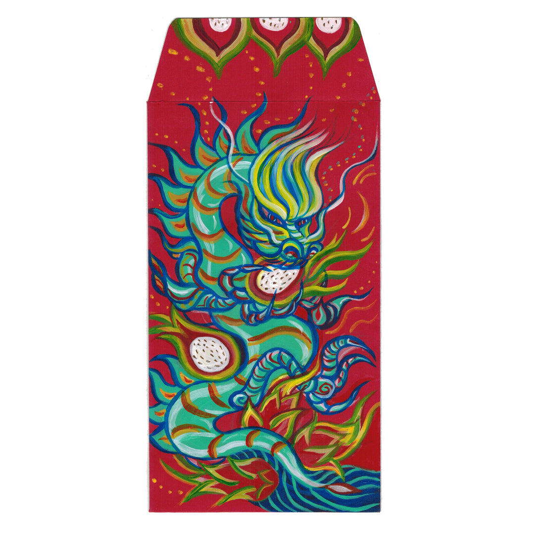 Original Artwork by Peach Tao titled Peach Tao - "Dragon Fruit"