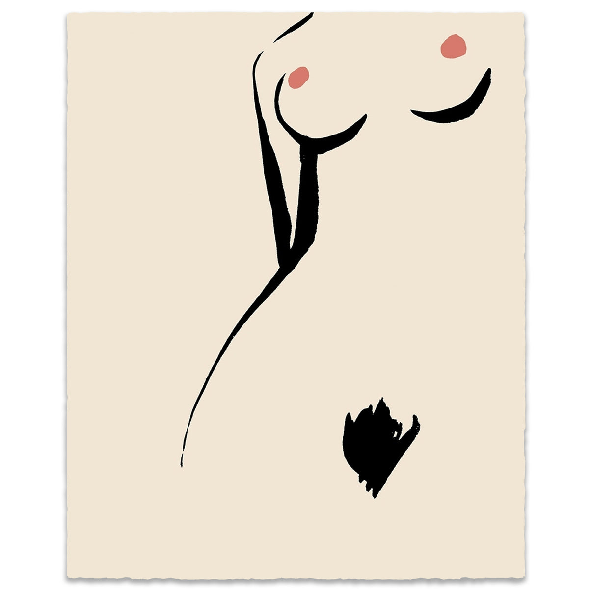 Print by Petites Luxures titled Petites Luxures - Untitled with pink discs