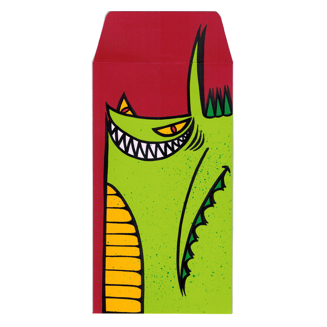 Original Artwork by Sharpy titled Sharpy - "Neon Dragon Sharpy"