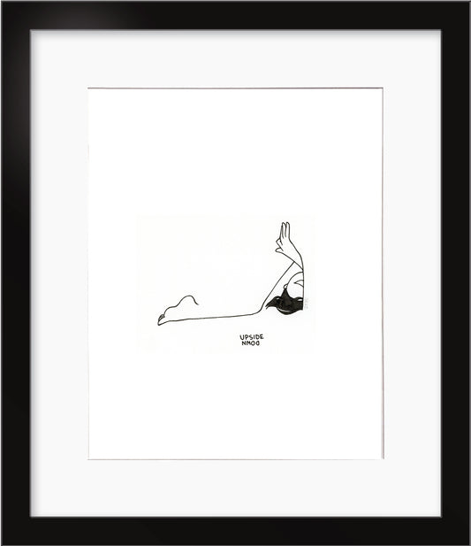 Original Artwork by Petites Luxures titled Petites Luxures - "Upside Down"