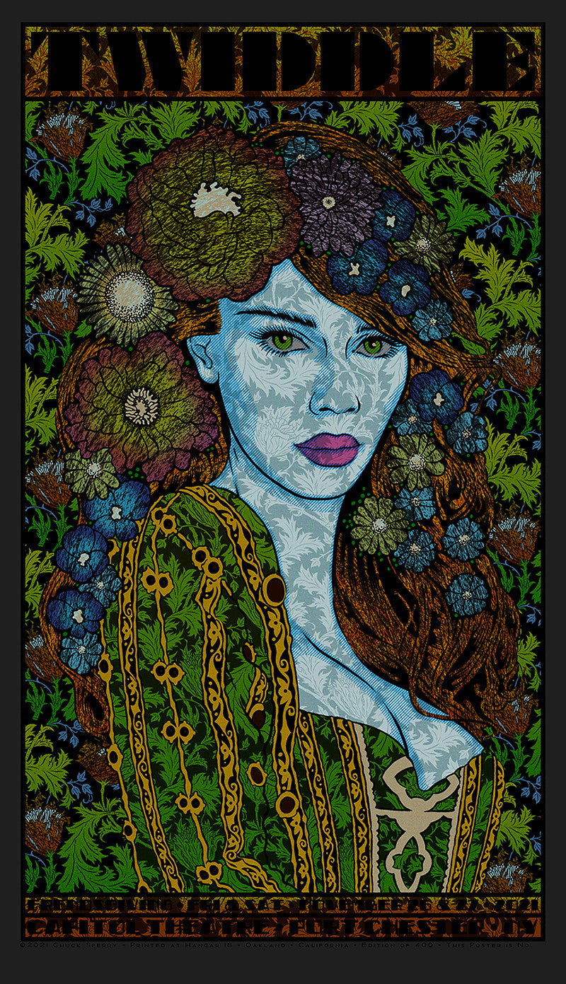 by Chuck Sperry titled Chuck Sperry - "Twiddle - Capitol Theatre" Print