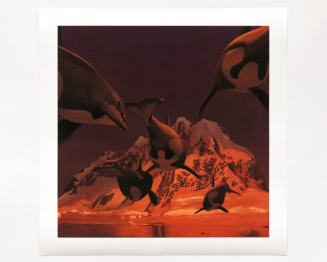 by Chris Austin titled Chris Austin - "In A Silent Way" Print