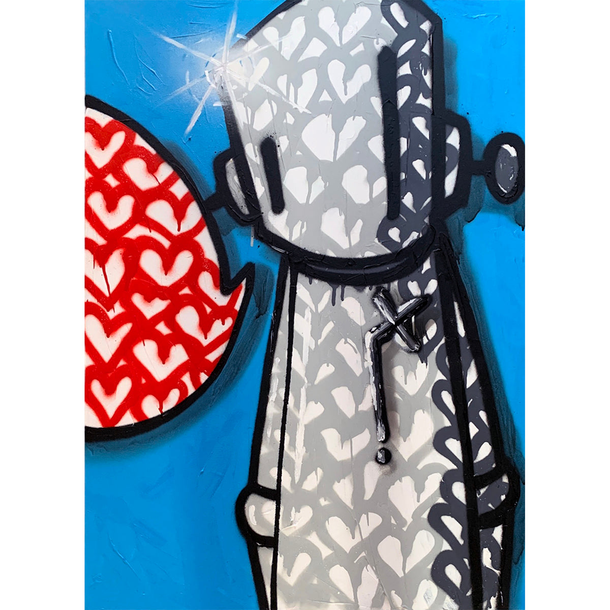 Original Artwork by ChrisRWK titled ChrisRWK - "When The Words Just Spill Out"