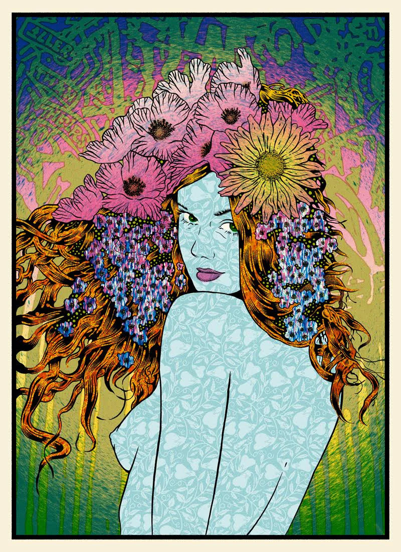 by Chuck Sperry titled Chuck Sperry - "Music" Print