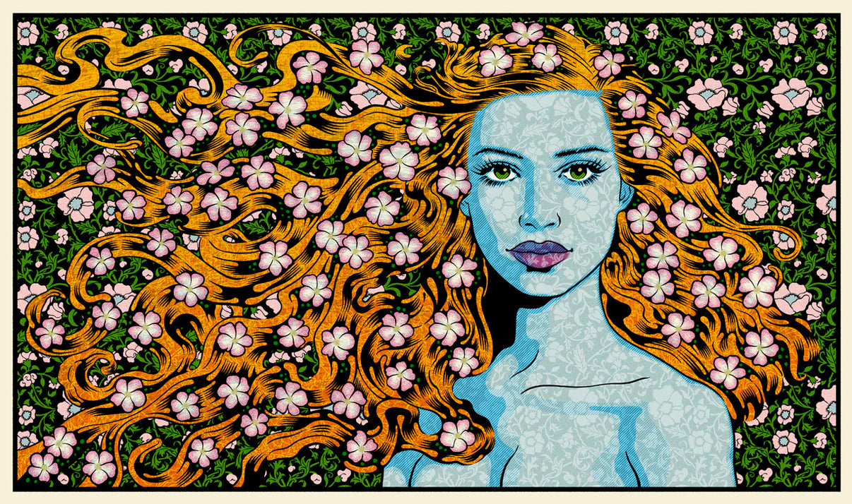 by Chuck Sperry titled Chuck Sperry - "Liberty" Wood Panel Print