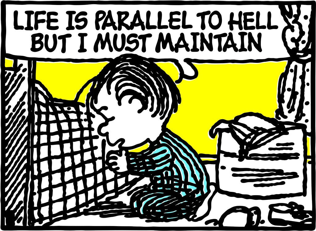 by Mark Drew titled Mark Drew - "Maintain (Nas)" print