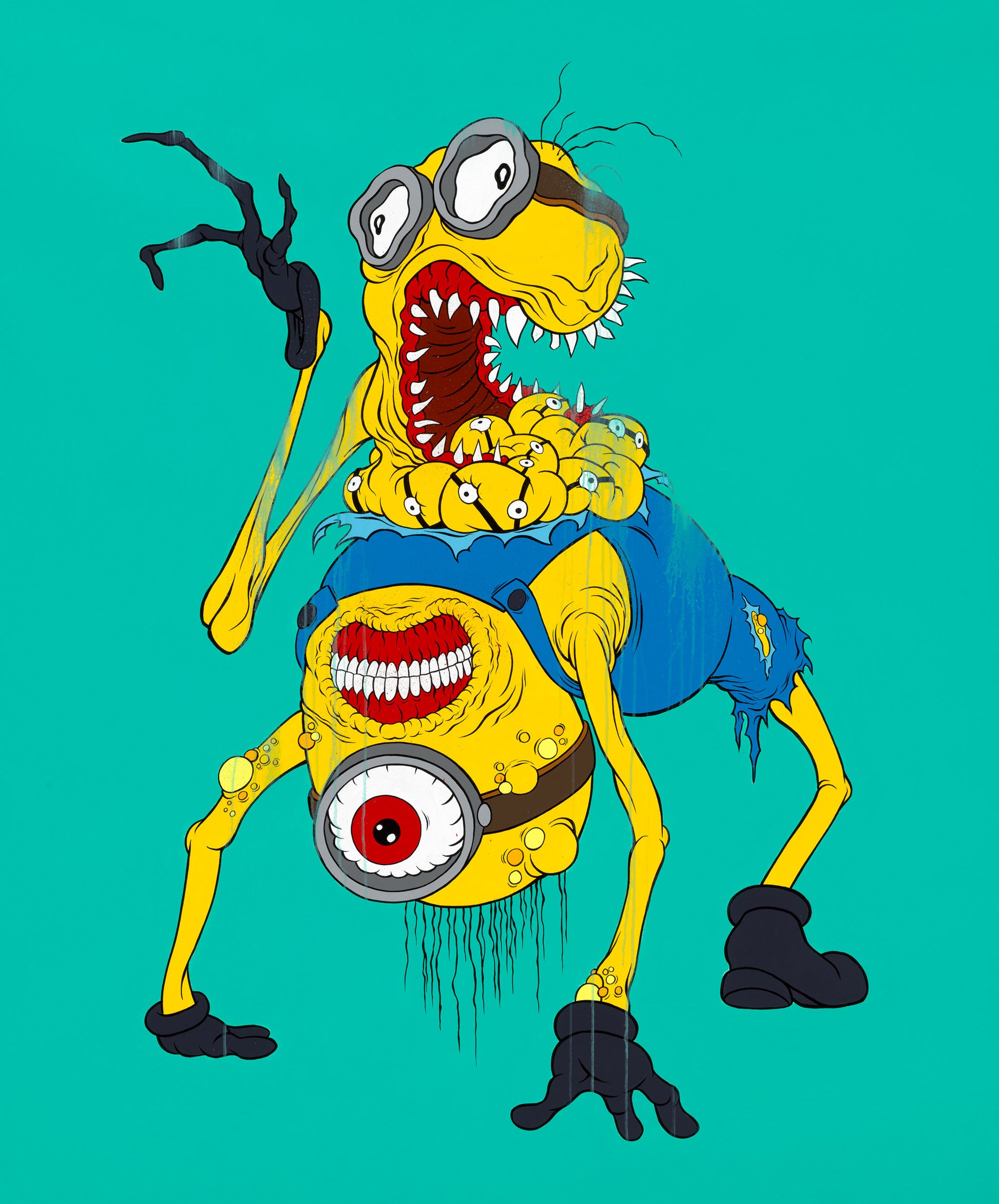  by Alex Pardee titled Alex Pardee - "No-Longer The Minions"