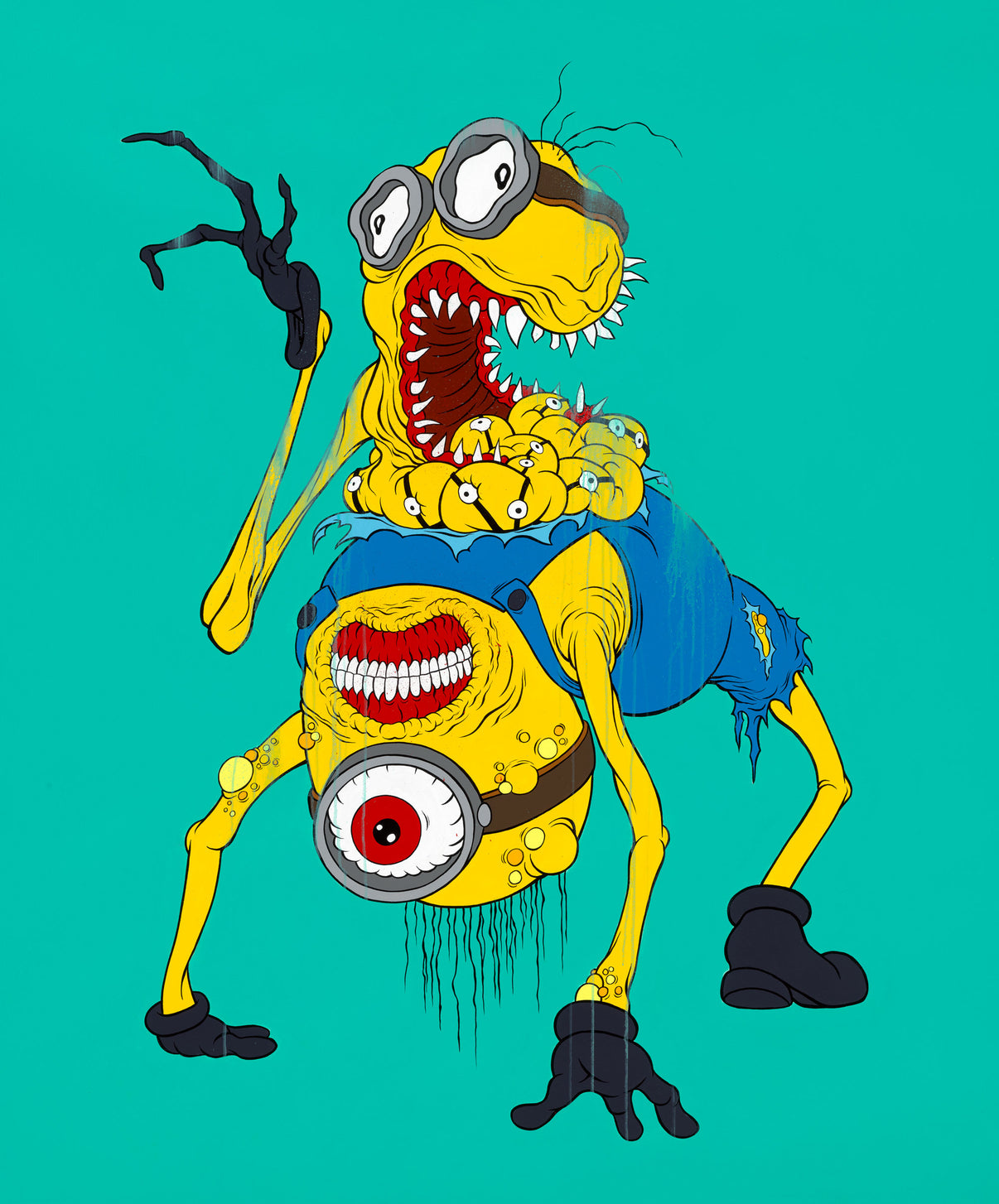 by Alex Pardee titled Alex Pardee - "No-Longer The Minions"