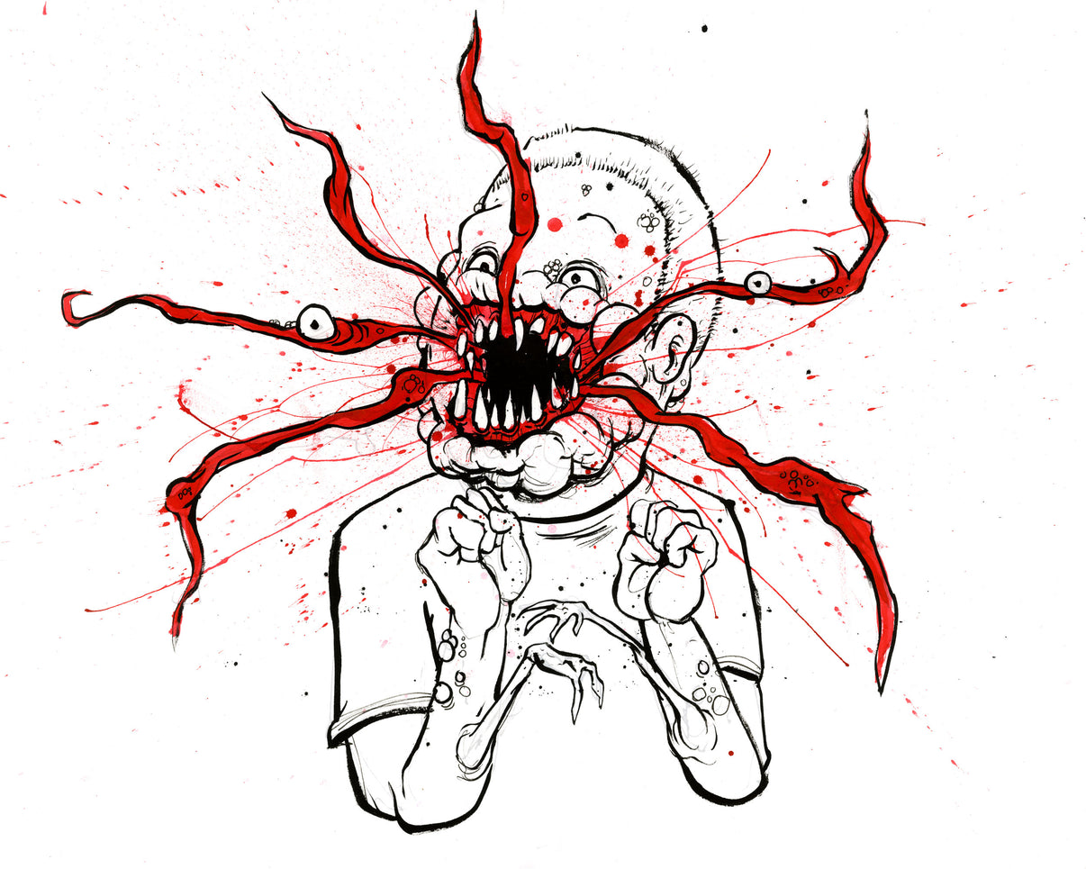 by Alex Pardee titled Alex Pardee - "No-Longer Bobby"