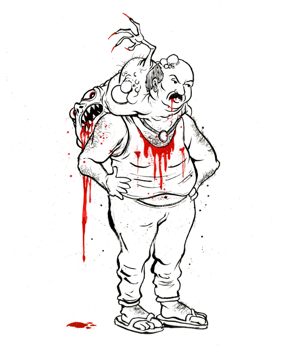 by Alex Pardee titled Alex Pardee - "No-Longer Carl"