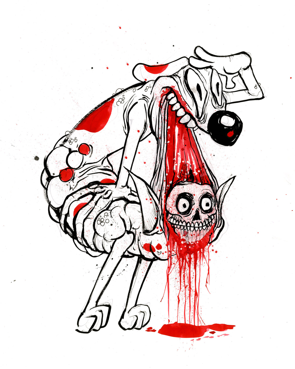 by Alex Pardee titled Alex Pardee - "No-Longer CatDog"