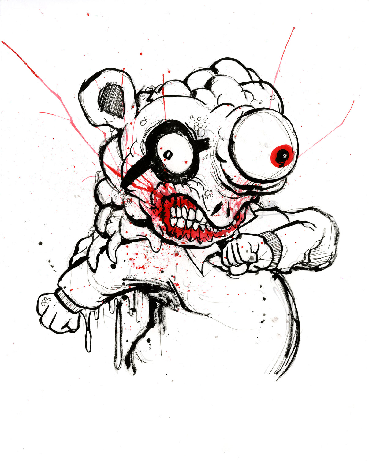 by Alex Pardee titled Alex Pardee - "No-Longer Arthur"