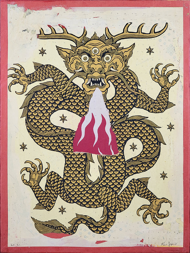 by Ravi Zupa titled Ravi Zupa - "That's Just One, Dragon"