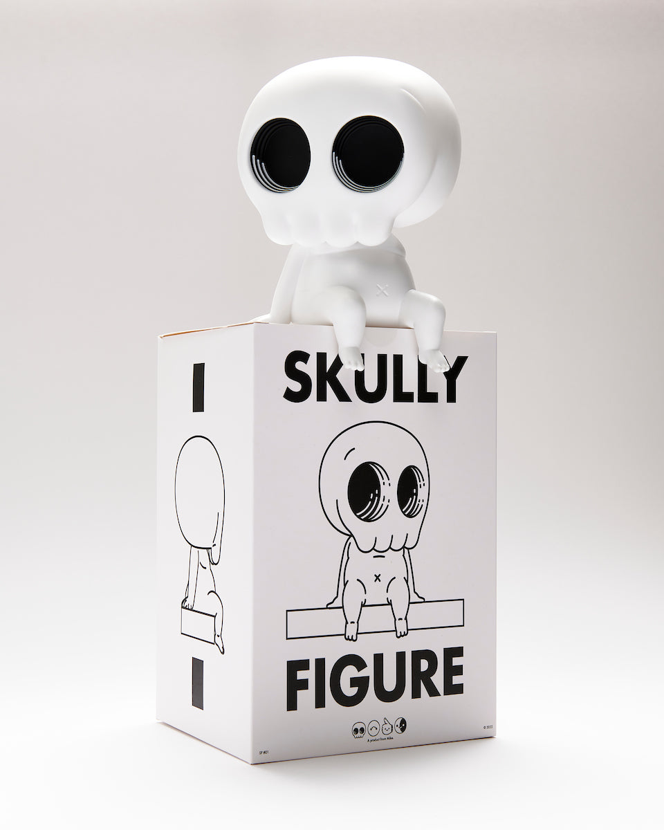 by Mike Mitchell titled Mike Mitchell - "SKULLY" Vinyl Figure