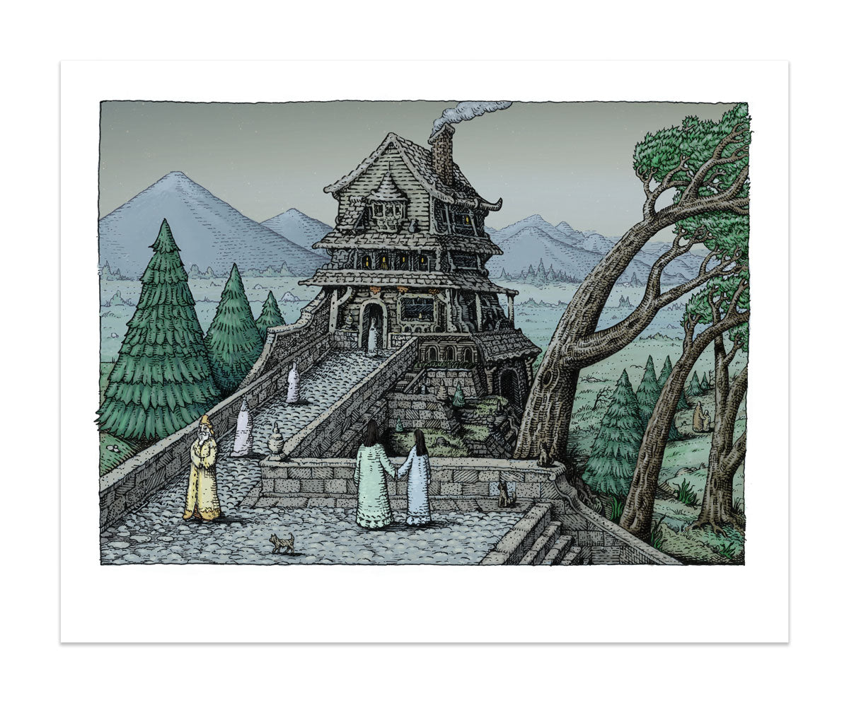  by David Welker titled David Welker - "Sanctuary" Print