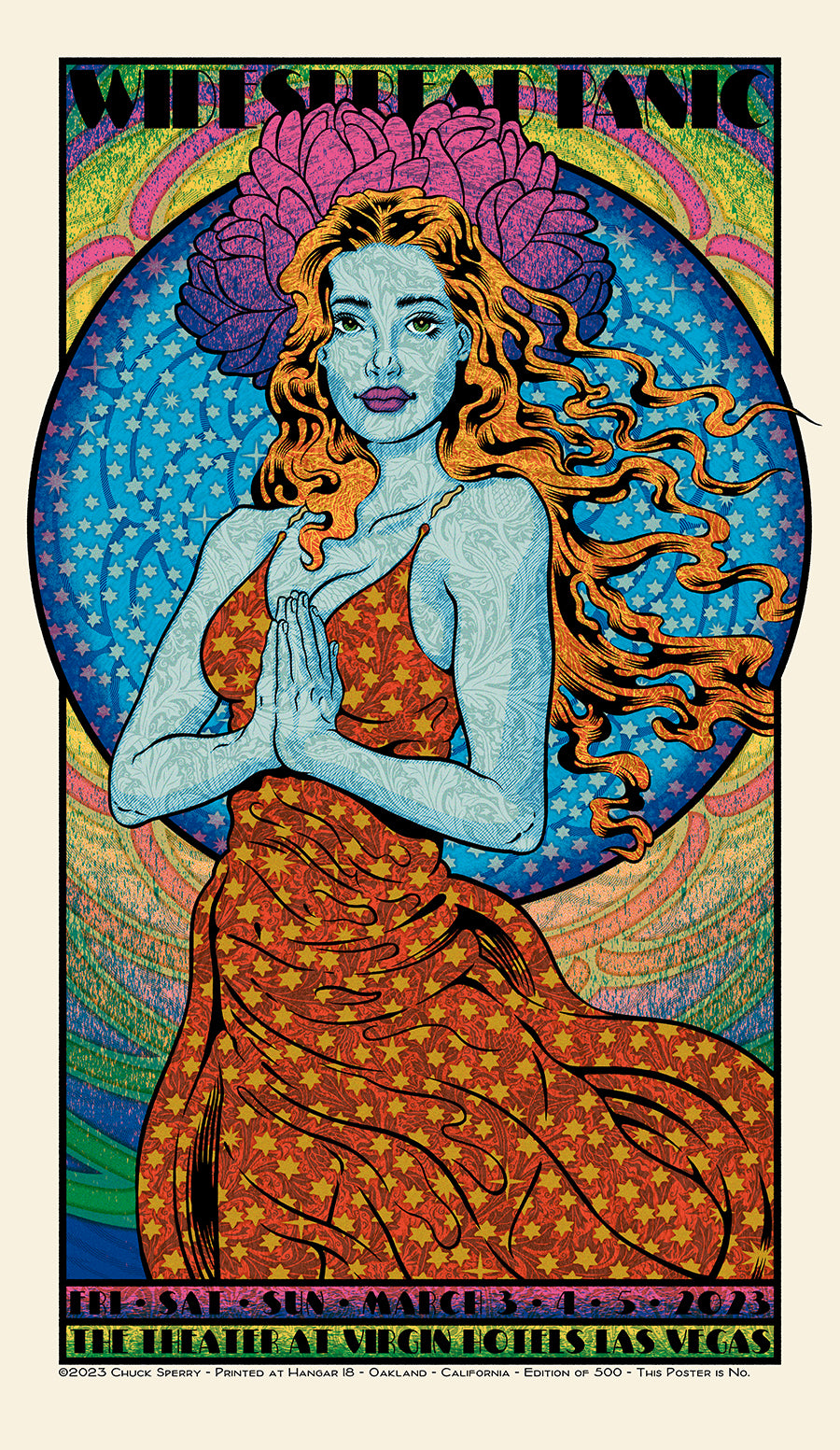 by Chuck Sperry titled Chuck Sperry - "Widespread Panic, Venus" Print