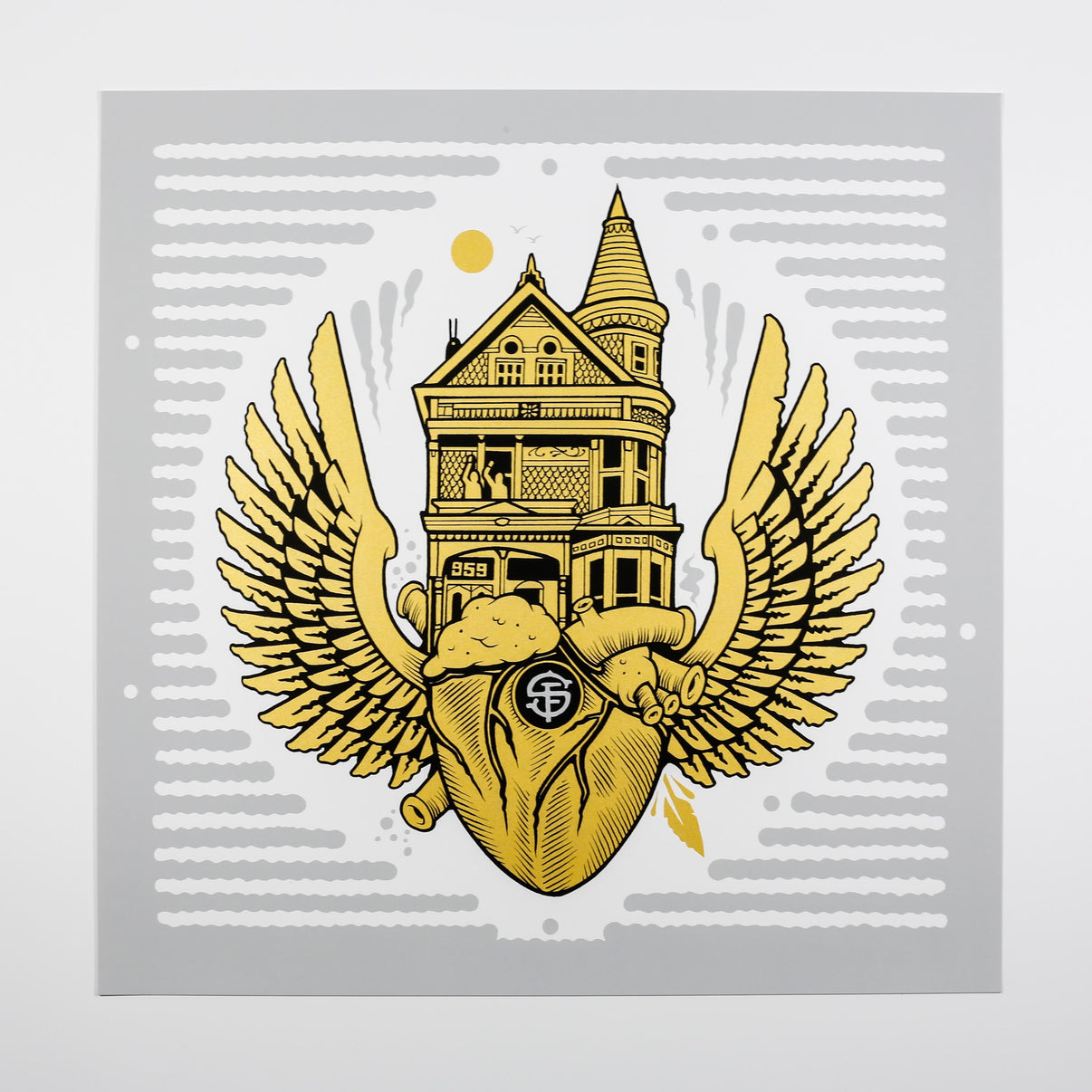 by Jeremy Fish titled Jeremy Fish - "You Don't Get To Hate It" Print