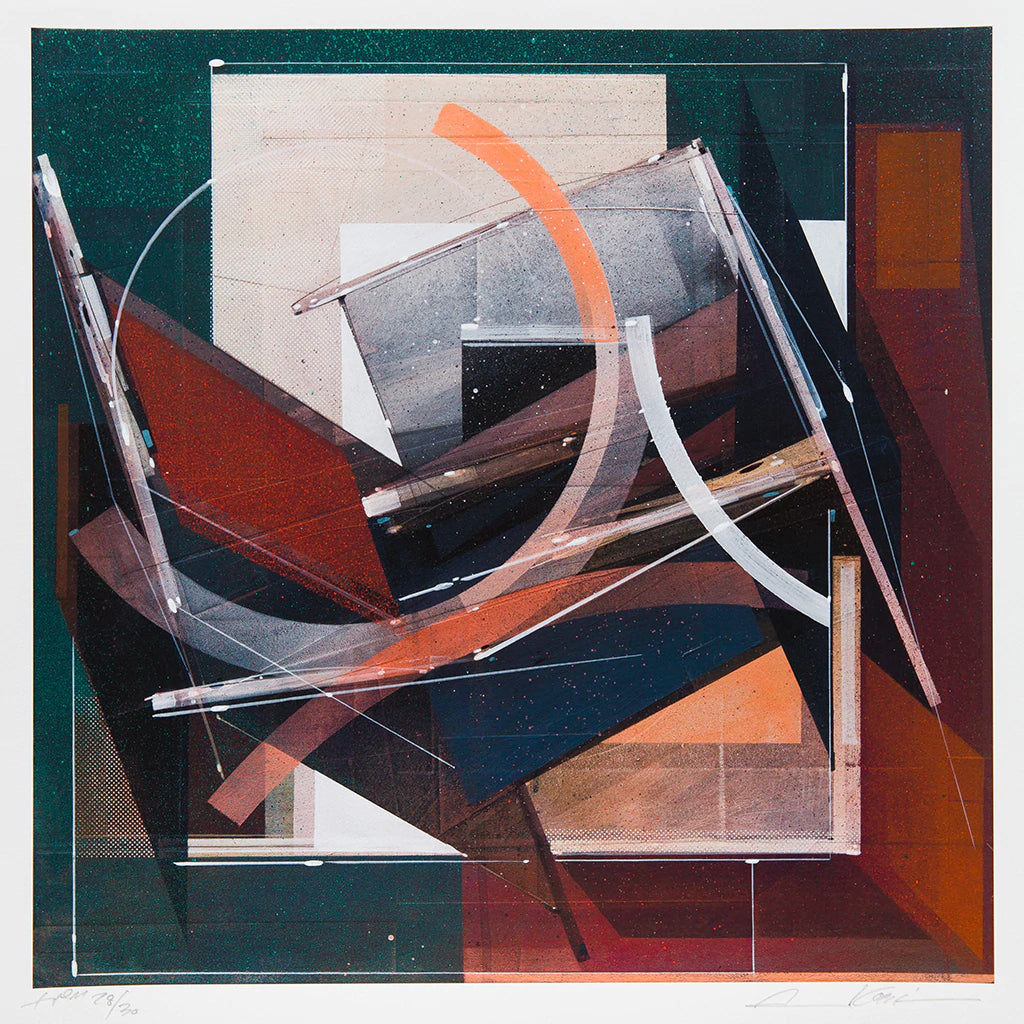 by Augustine Kofie titled Augustine Kofie - "Pyledriver" Print