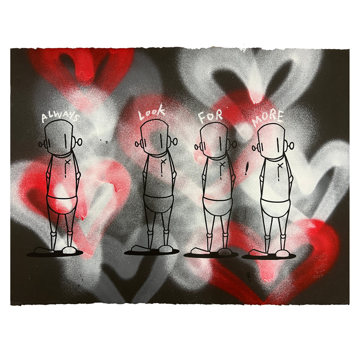 Original Artwork by ChrisRWK titled ChrisRWK - "Color In The Darkest Times #2"