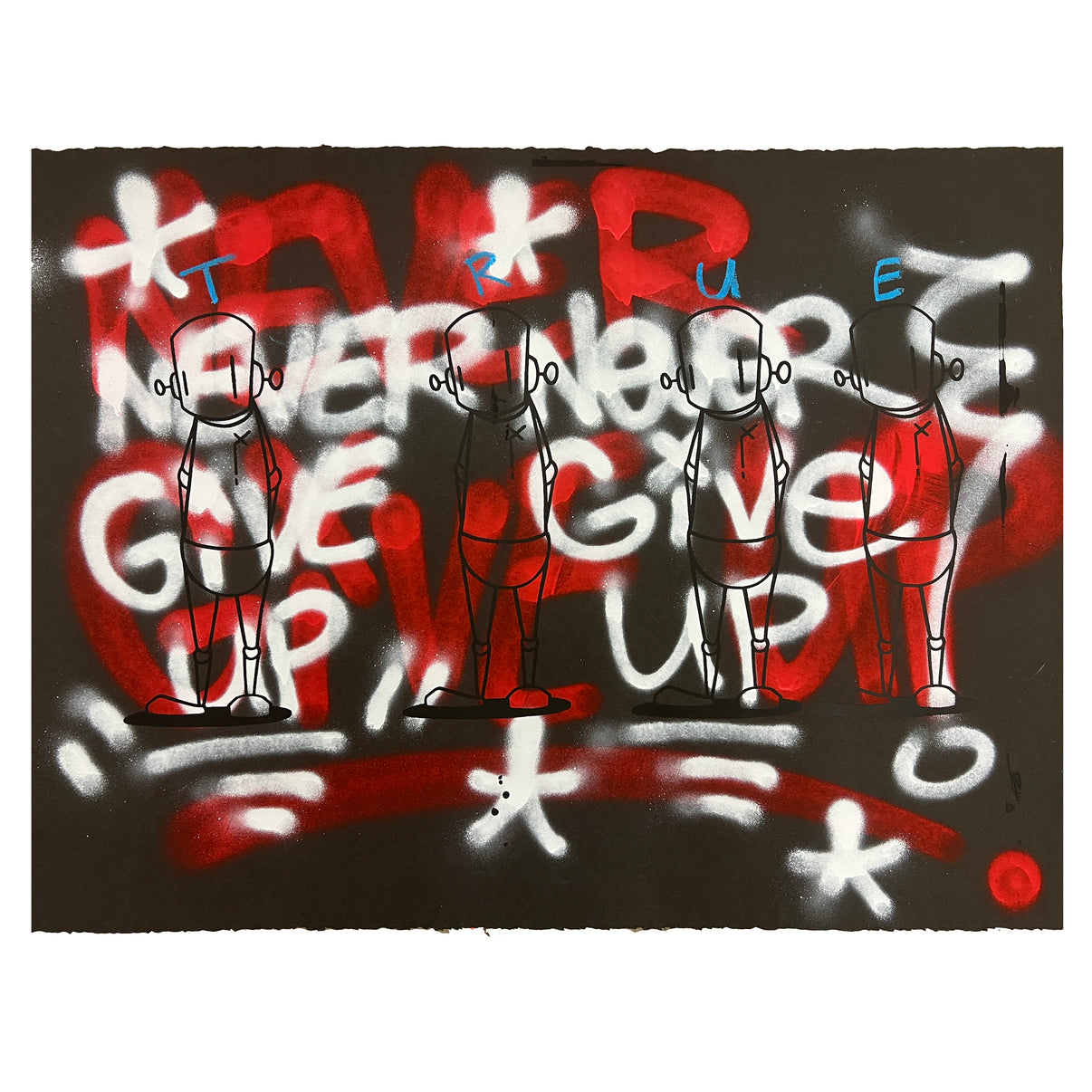 Original Artwork by ChrisRWK titled ChrisRWK - "Color In The Darkest Times #3"